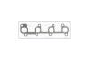 Прокладка выпускного коллектора TOYOTA AVENSIS (T22,T25), RAV 4 II 2.0d AJUSA '13057600 (фото 2)