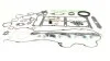 Комплект прокладок двигателя (без ГБЦ) FIAT DOBLO (05-) 1.3d/ OPEL CORSA (C,D) 1.3d Ajusa AJUSA '51028800