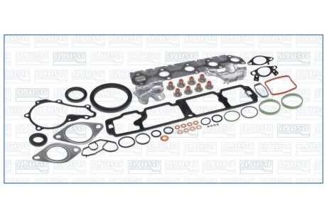 Комплект прокладок двигуна (без ГБЦ) Ford Focus III, Mondeo IV 1.6d AJUSA '51047100