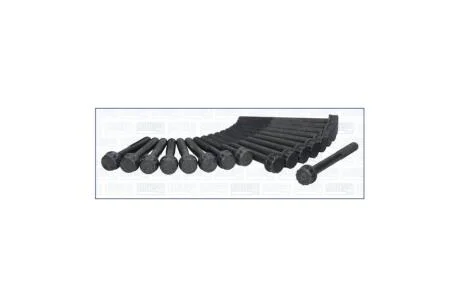 Комплект болтов ГБЦ HYUNDAI TERRACAN 2.9d (10шт+8шт) Ajusa AJUSA '81035300