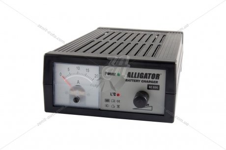 Зарядное устройство для аккумулятора (18А 12В с индикат шкалой) ALLIGATOR AC806