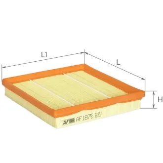 Фильтр воздушный VW Caddy, Golf, Polo/Skoda Octavia, Fabia, Rapid, Yeti 1,6L (14-) Альфа ALPHA FILTER AF1875