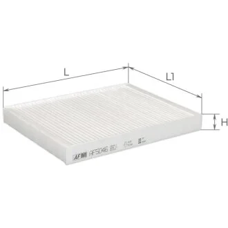 Фільтр салону VW Touareg 2,5-6,0 02-10, Amarok 2,0L 10-, Transporter 1,9-3,2L 03- / Audi Q7 3,0-4,2L 03- Альфа ALPHA FILTER AF5046