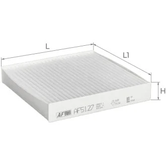 Фільтр салону Honda Jazz 1,2-1,5L 02-, City 1,5L 00-03 Альфа ALPHA FILTER AF5127