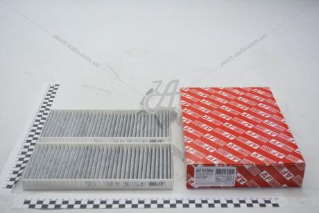 Фільтр салону (з акт вугіллям)(2шт)Renault Kango 08-, Master 2,3Dci 10-/Nissan NV400 2,3Dci 11-/Opel Movano B 2,3 Альфа ALPHA FILTER AF5136a