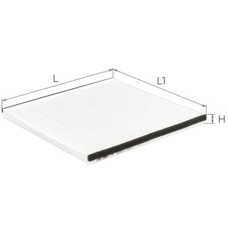 Фільтр салону Subaru Legacy, Outback, Tribeca, Toyota Avensis, Corolla, LCR, Lexus GX, RX (02-10) Альфа ALPHA FILTER 'AF5221