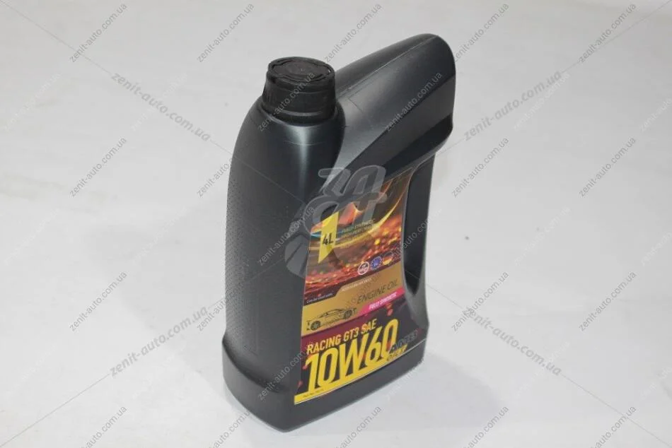 Олива моторна 10W-60 Racing GT3 SN/CF, ACEA A3/B3/B4, 4л, синт. AMB '3024 (фото 1)