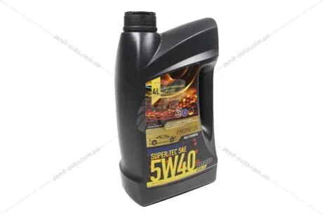 Олива моторна 5W-40 SuperTec, API SN/CF, ACEA A3/B4, Fiat 9.55535-M2, 4л, синт. AMB 316-4