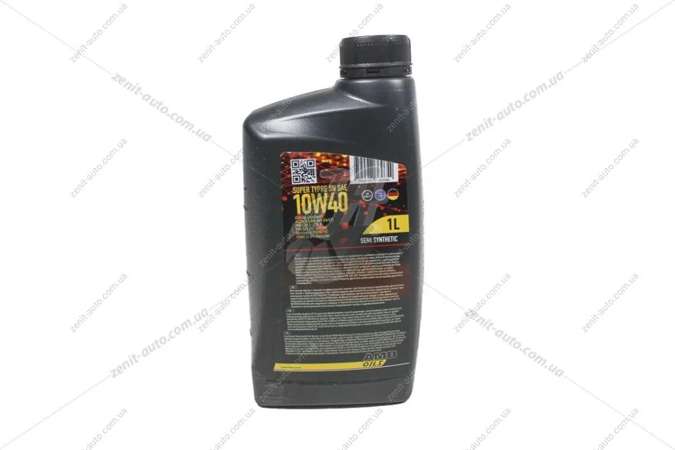 Олива моторна 10W-40 Super Type, API SN/CF, 1л, синт. AMB 338-1 (фото 1)