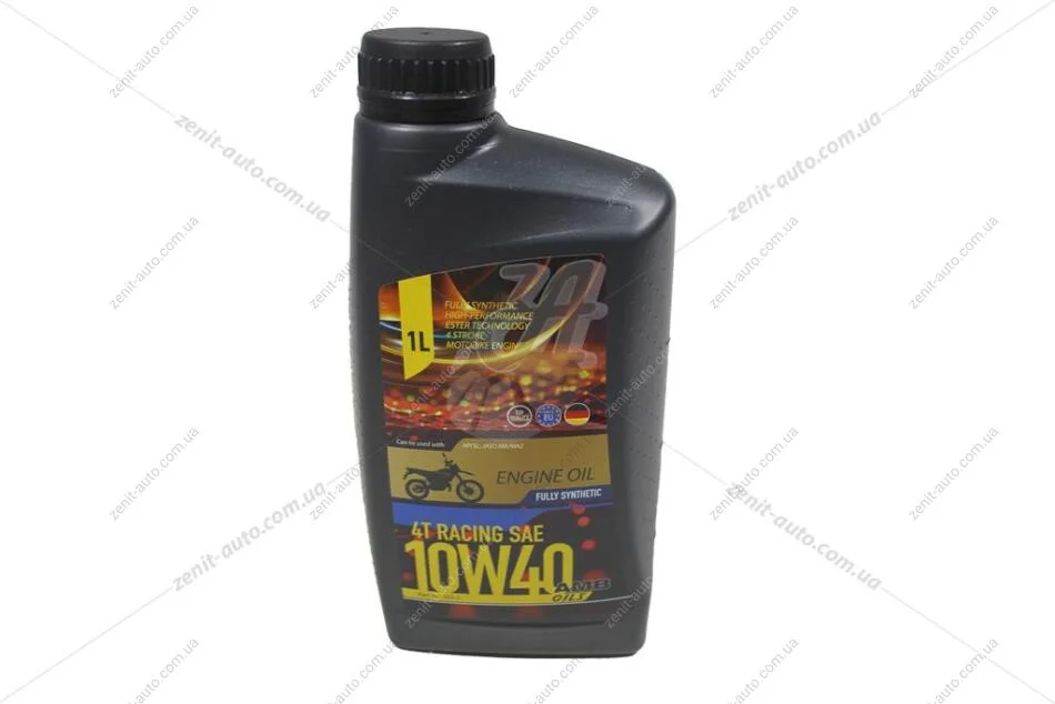 Олива моторна 10W-40 Racing 4T, API SL, JASO MA2, 1л, синт. AMB 422-1 (фото 1)