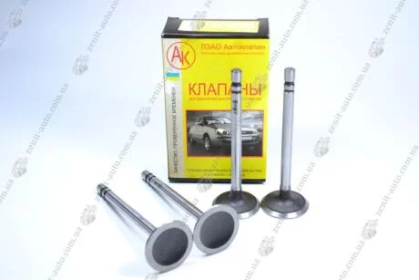 Клапан 412 впускний АК (економ) (4 шт) АМЗ 412-1007010-Э