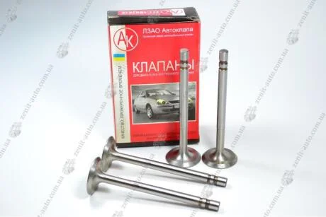 Клапан 412 выпускной АК (эконом) (4 шт) АМЗ 412-1007012