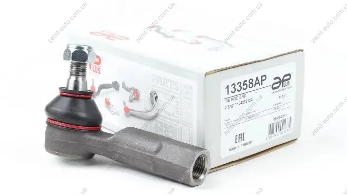 Наконечник рулевой правый Audi A3, Q3 / Skoda Octavia, Kodiaq, Karoq,Yeti / VW Golf, Jetta, Passat (03-) APPLUS 13358AP (фото 1)