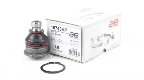 Опора кульова передн. Renault Megane (03-), Scenic (05-), Clio (07-), logan, MCV (04-)(рем.розм, Ø шлiца STD+0,2mm APPLUS 16743AP