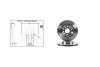Диск тормозной передний (кратно 2) SKODA OCTAVIA II (1Z3) (02/04-06/13) APPLUS 61273AP (фото 1)