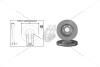 Диск тормозной передний (кратно 2) JEEP GRAND CHEROKEE IV (WK, WK2) (10-) APPLUS 61718AP (фото 1)