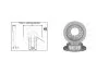 Диск гальмiвний задний (кратно 2) TOYOTA LAND CRUISER PRADO 2.8, 3.0 (-20) (61899AP) APPLUS '61899AP (фото 1)