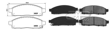 Колодки тормозные передние Mitsubishi L200 / Triton (KA_T, KB_T)/ Hunter (11/05-12/17) APPLUS '71173AAP