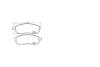 Колодка гальмiвна перед SUZUKI SX4 (EY, GY) (06/06-) APPLUS 71218BAAP (фото 1)