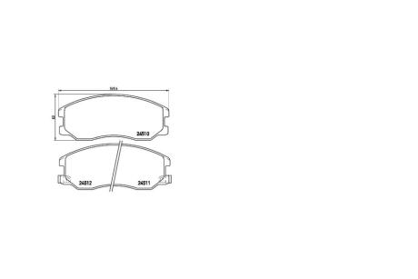 Колодки тормозные перед CHEVROLET CAPTIVA (C100, C140) (06/06-) APPLUS 71302BAAP