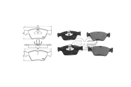 Колодка гальмiвна перед MERCEDES-BENZ E-CLASS (W210) (06/95-08/03) APPLUS 71311BAAP