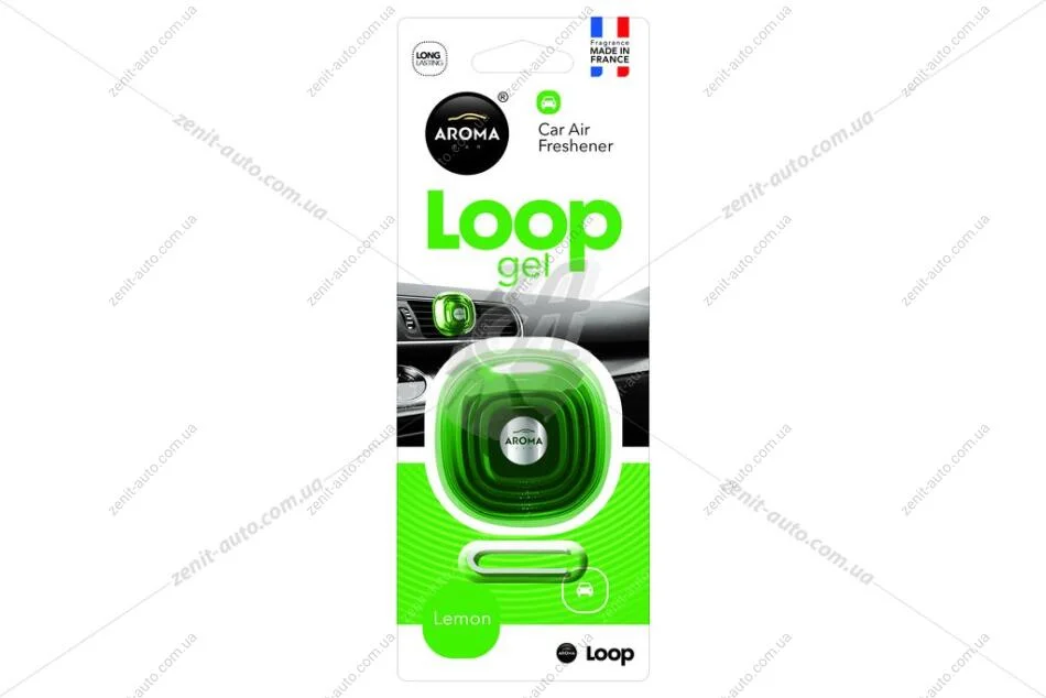 Ароматизатор на дефлектор Car Loop - LEMON Car Aroma '63116 (фото 1)