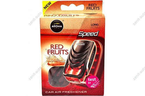Ароматизатор на дефлектор Car Speed - RED FRUIT Car Aroma '92317 (фото 1)