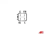 Генератор Honda Civic (VIII,IX) 1.6, 1.8i (90A) (A5061) AS 'A5061 (фото 5)