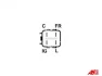 Генератор Suzuki Grand Vitara II, SX4 (07-) 1.6i (80A) (A5080) AS 'A5080 (фото 5)