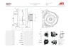 Генератор Toyota Camry (V7), Rav 4 (III,IV) 2.5i (100A) (A6319) AS 'A6319 (фото 2)
