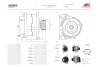 Генератор Hyundai Elantra VI, Tucson (15-20)/ Kia Sportage (III,IV) 2.0i (120A) (A9250S) AS 'A9250S (фото 1)