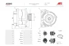 Генератор Hyundai Accent III 1.4, 1.6i, Tucson (04-10) 2.0, 2.7i (90A) (A9306S) AS 'A9306S (фото 2)