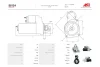 Стартер Ford Focus I, Escort VI, Transit (02-13) 1.6, 1.8, 2.0i (10 зуб.) (S0124) AS 'S0124 (фото 1)