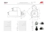 Стартер Fiat Doblo (10-), Tipo (16-20) 1.6, 2.0d/ Suzuki SX4 S-Cross (13-) 1.6d (11 зуб.) (S0314) AS 'S0314 (фото 1)