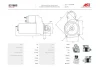 Стартер Fiat 500 (07-) 0.9, 1.4i, Doblo (05-) 1.4i (9 зуб.) (S3188S) AS 'S3188S (фото 2)