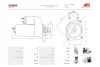 Стартер Jeep Cherokee (13-) 2.4i (10 зуб.) (S5394S) AS 'S5394S (фото 1)