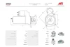 Стартер Ford Focus (II,III), Kuga (I,II), Mondeo IV 2.0d (11 зуб.) (S9033) AS 'S9033 (фото 2)