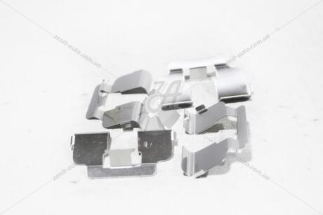 Ремкомплект колодок передних Renault Logan (LS) 1.4 (04-) ASAM 101404