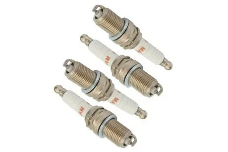 Свічка запалювання Renault Logan (04-), Sandero (08-) 1.4i/1.6i (1 электрод) к-кт 4 шт Asam ASAM 30530