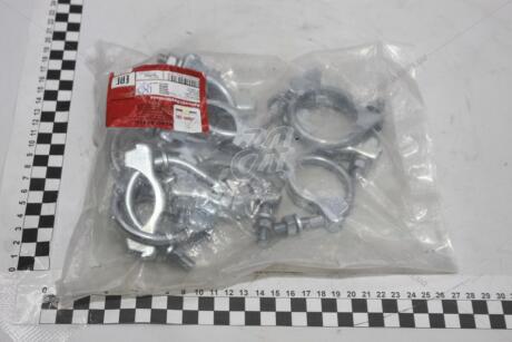 Хомут глушителя метал. D 45,0 мм, M 8 (болт.) кругл.осн. (10шт) ASAM 55315