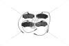 Колодки тормозные перед Citroen Berlingo/Peugeot 307, Partner (96-) ASAM 71384 (фото 4)