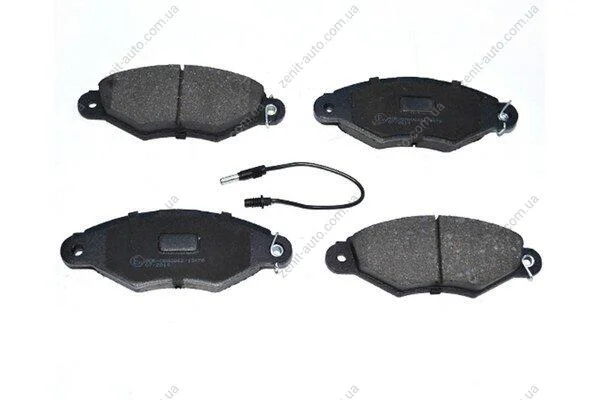 Колодки тормозные передние Renault Kangoo (97-) Asam ASAM 71386 (фото 1)