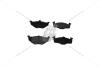 Колодки тормозные передние VW Polo 94-, Lupo SKODA Fabia ASAM 71387 (фото 3)