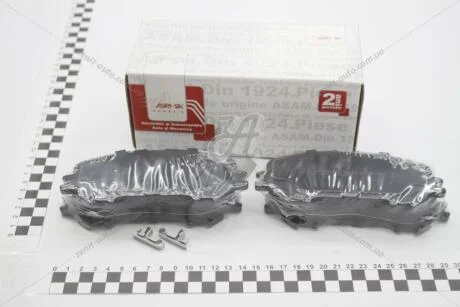 Колодки тормозные передние Renault Kadjar/Nissan X-Trail (14-) Asam ASAM 72619