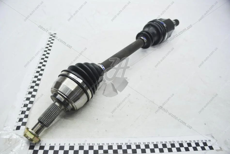 Піввісь передня ліва (25x39) 1,9dci, 2,0 16V Renault Megane II,Scenic II ASAM 75698 (фото 1)