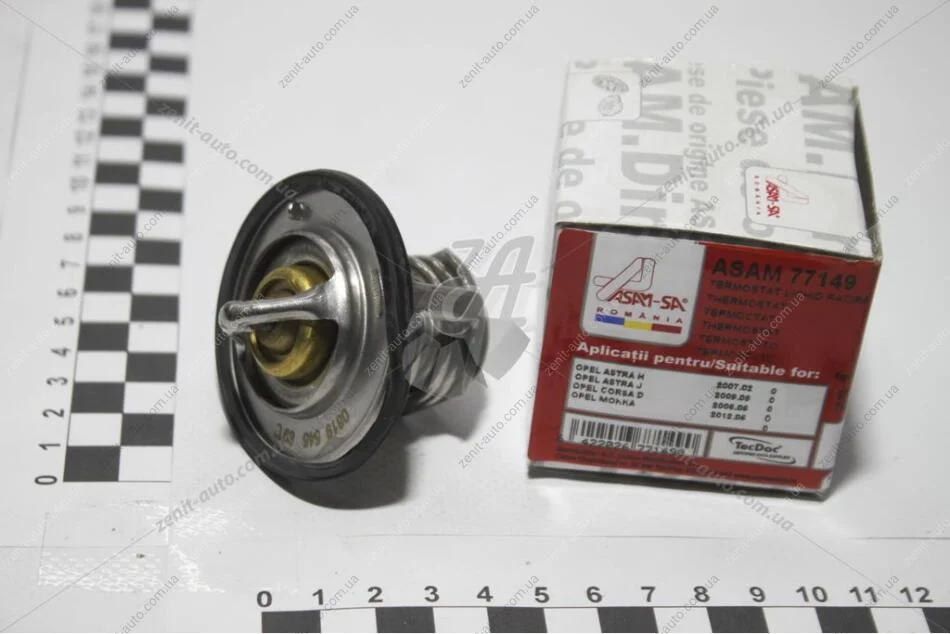 Термостат Chevrolet Cruze/Opel Astra H, J, Corsa D 1.7 CDTI (07-) Asam ASAM 77149 (фото 1)