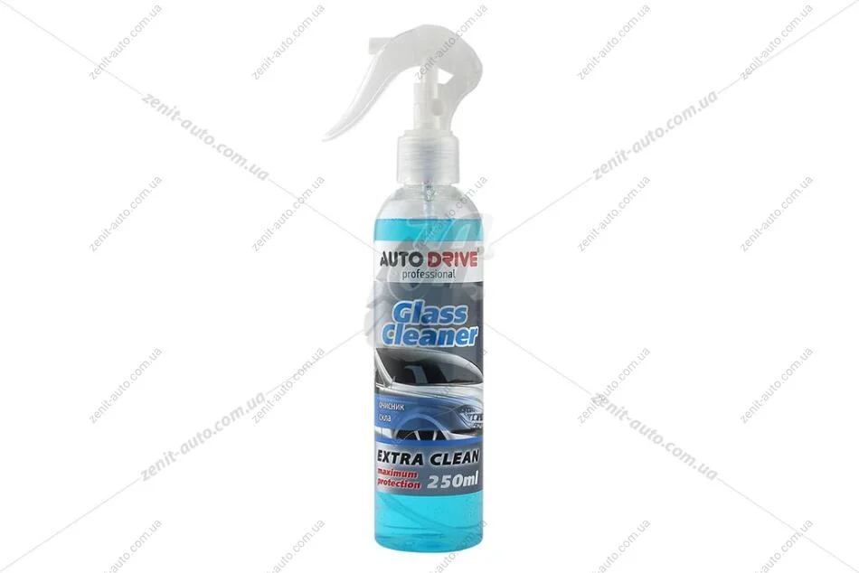 Очищувач для скла спрей Glass Cleaner 250мл AUTO DRIVE AD0028 (фото 1)