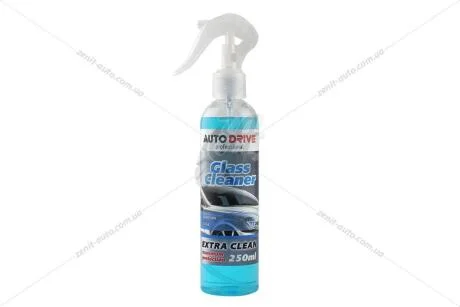 Очищувач для скла спрей Glass Cleaner 250мл AUTO DRIVE AD0028