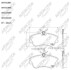 Колодки тормозные дисковые Renault Espace 2.0 i 16V; 3.0 i; 2.2 TD (96-98) AUTOMOTOR France ABP3205 (фото 1)