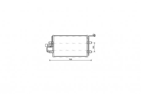 Радиатор кондиционера AVA AVA COOLING AI5130